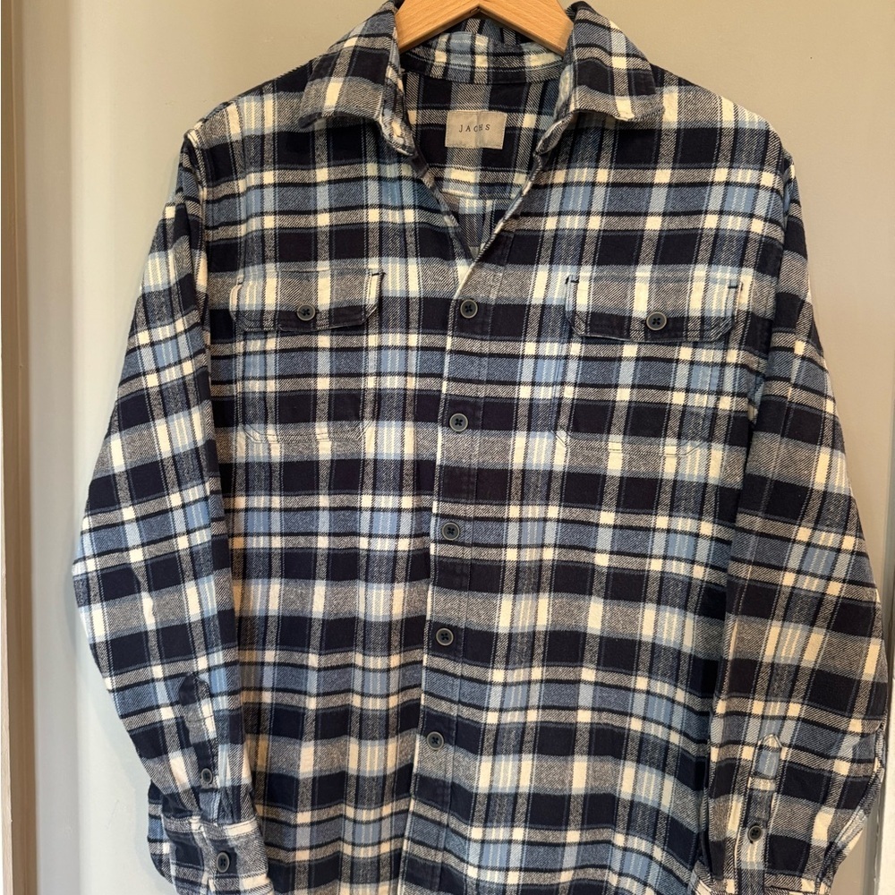 Vintage Y2K Jachs Checkered Flannel Shirt